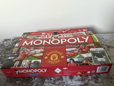 Hasbro Monopoly Board Game Manchester United Edition Complete