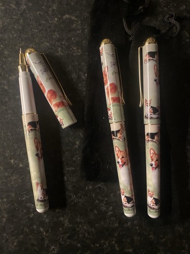 Welsh corgi roller pens - corgi, y