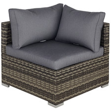 Outsunny Rattan Corner Sofa