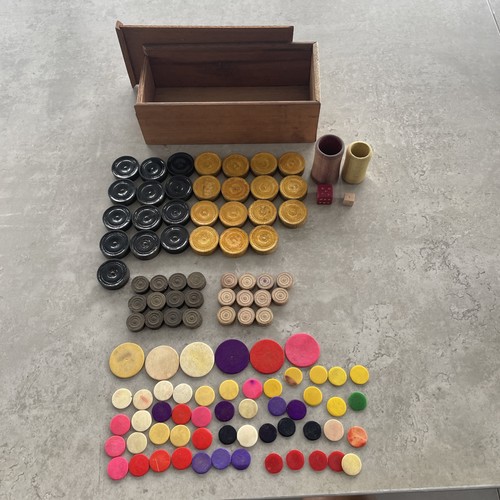Job lot vintage wooden - of,