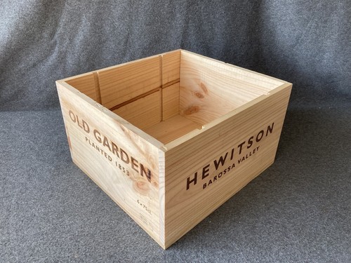 Wooden wine box crate - crate,