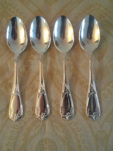 Wallace hotel silverplate four - silverplate,