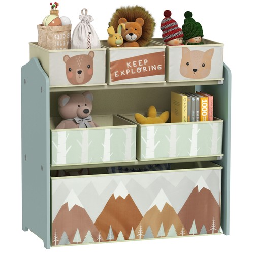 Zonekiz kids storage unit with - storage,