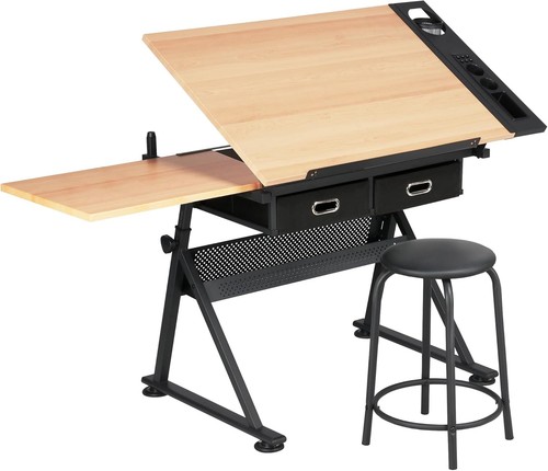 Art drawing desk wood - wood, drafting