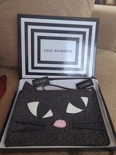 Lulu Guinness Black Glitter