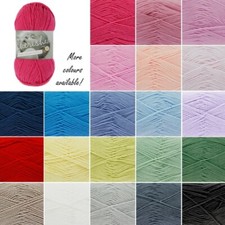 King Cole 100g Cherished Baby DK Double Knitting Yarn Low Pill Acrylic Wool Ball