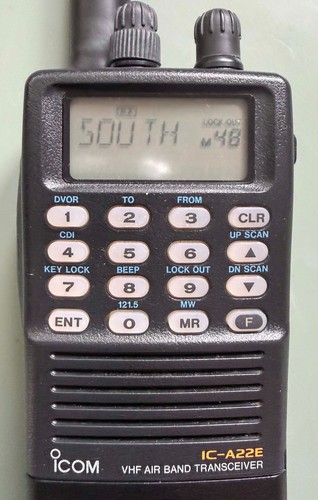 Icom a22e vor - vor/com, air