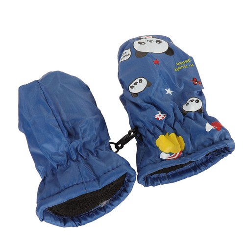 2pcs kids snow mittens warm - snow,
