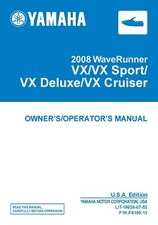 Yamaha Owners Manual Book 2008