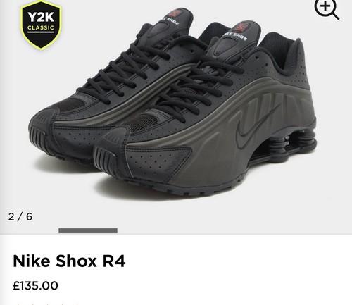 Nike shox brand new retail - nike, r4