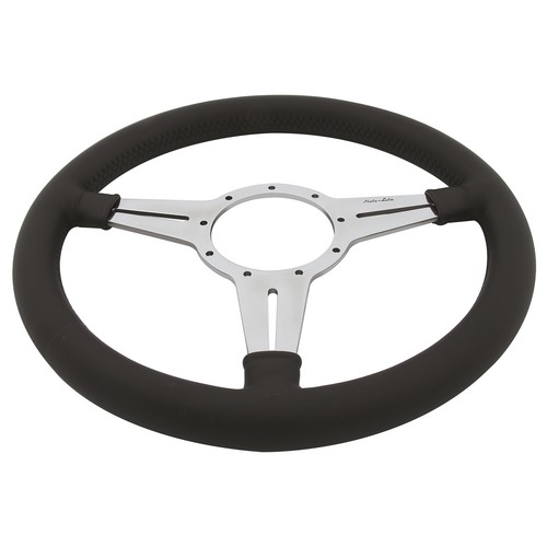 Steering wheel leather rim - steering,