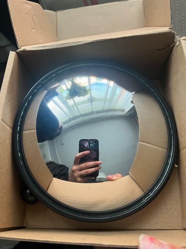 Black convex safety - black,