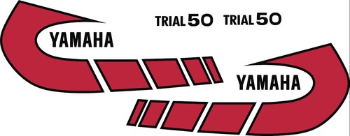 Yamaha ty50 graphics stickers - graphics,