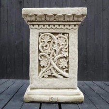'Acanthus Plinth' Large Square