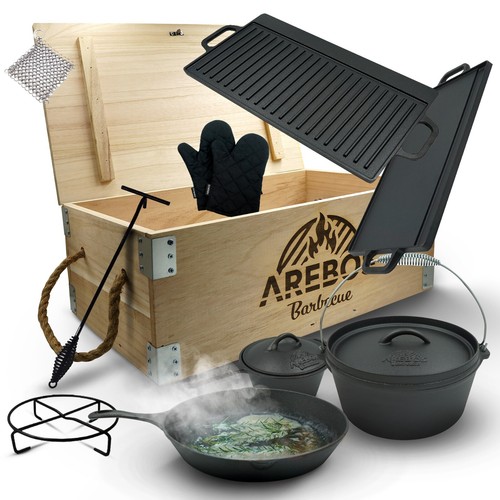 Arebos dutch oven - bbq, made
