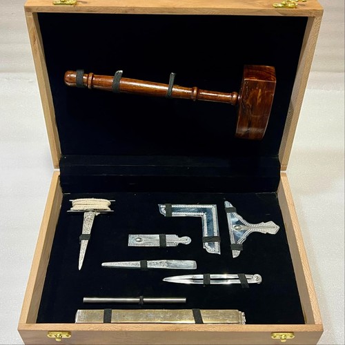 Masonic working tools set - working,