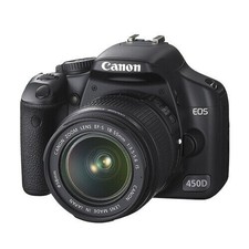 Canon EOS 450D 12.2M + 18-55mm OIS DSLR Camera Photography