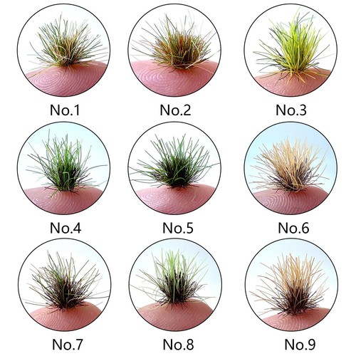 104x grass tufts - 104x, 6-8mm