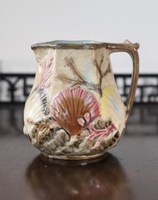 Wedgwood Majolica “Ocean” Creamer Jug C. 1870–80