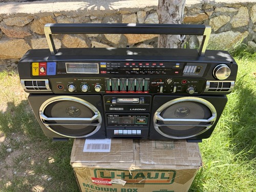 Vintage boombox lasonic - vintage,