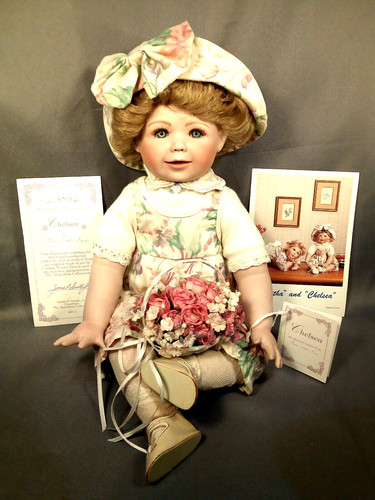 Porcelain doll chelsea - porcelain, "chelsea"