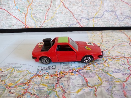 Fiat rallye rouge norev - rallye,