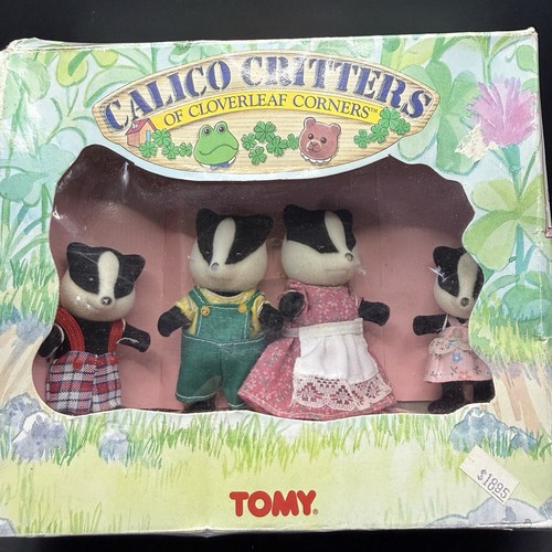 Vintage tomy calico - tomy, critters