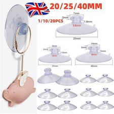 Vacuum Strong Suction Cups 20/25/40mm Suckers Pads for Glass Table Desk Door