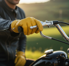Classic Retro Motorcycle