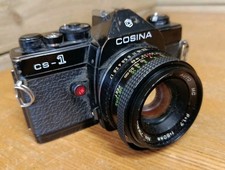 COSINA CS-1 35mm SLR CAMERA Manual Focus Vintage Retro 70s Untested Parts Spares