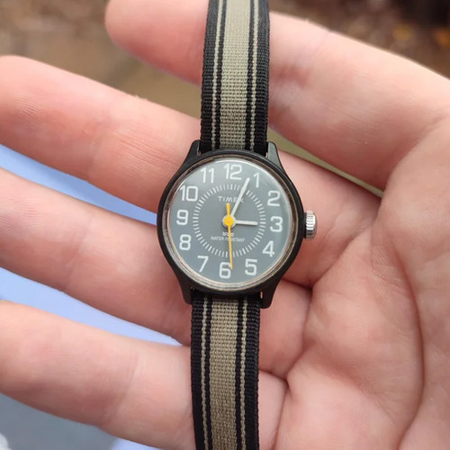 Rare 1980s timex 25mm vintage - 1980s,