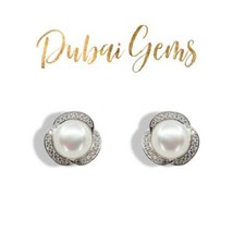 Pearl and Silver Diamond