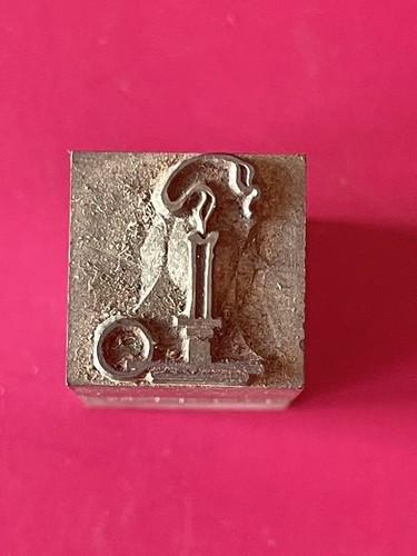 Candle metal printing block - metal,