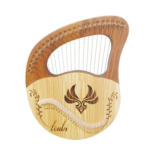 Lyre harp wooden - harp,