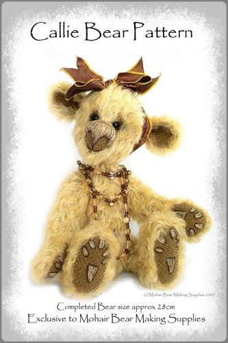 Ooak mohair teddy bear - teddy,