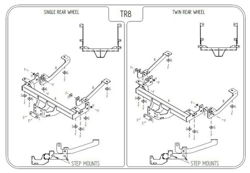 Renault master tow - bar, 2010
