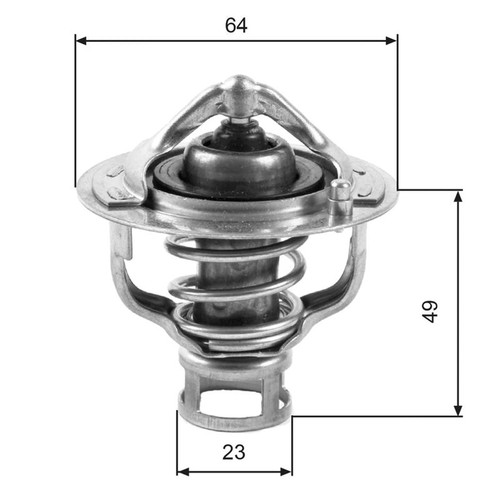 Gates thermostat coolant fits - gates,