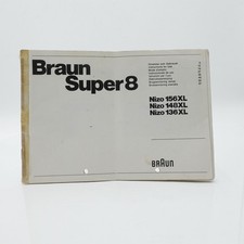 Braun Nizo 156XL / 148XL /