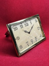 Antique 8-Day Swiss Desk Clock