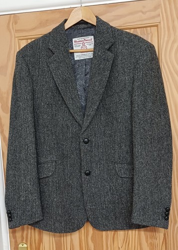 Harris tweed jacket men 38r - tweed,