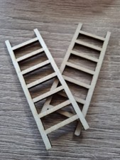 Miniature Wooden Ladders X2