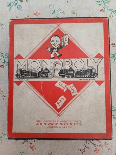 Vintage monopoly game john - vintage,