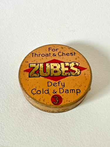 Vintage zubes round - 'zubes',