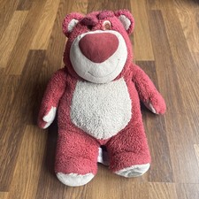 Lotso Bear Disney Store 18” Toy Story 3 Strawberry Scented Large Soft Plush 