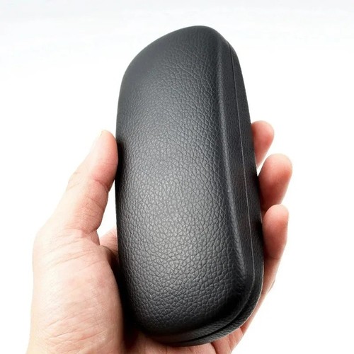 Leather hard glasses case - leather,