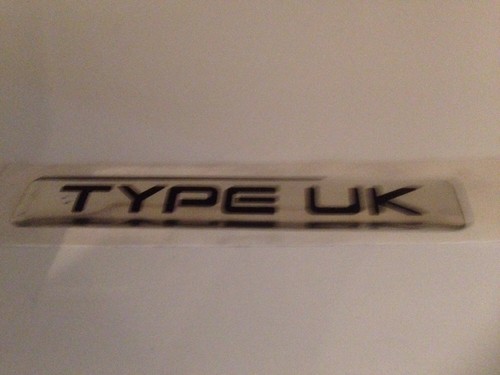 Type badge fits - type, subaru