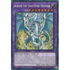 MP24-EN082 Albion the Sanctifire Dragon : Prismatic Secret Rare : 1st Ed YuGiOh