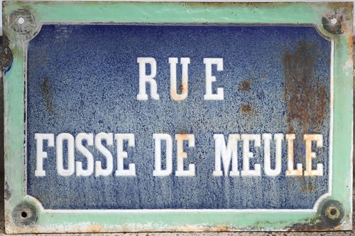 Big french enamel - french, street