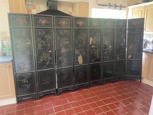 Chinese lacquer hardwood - 8x,