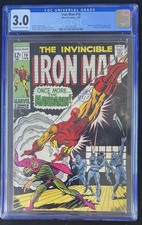 Iron Man #10 Marvel Comics 02/69 CGC 3.0 1969